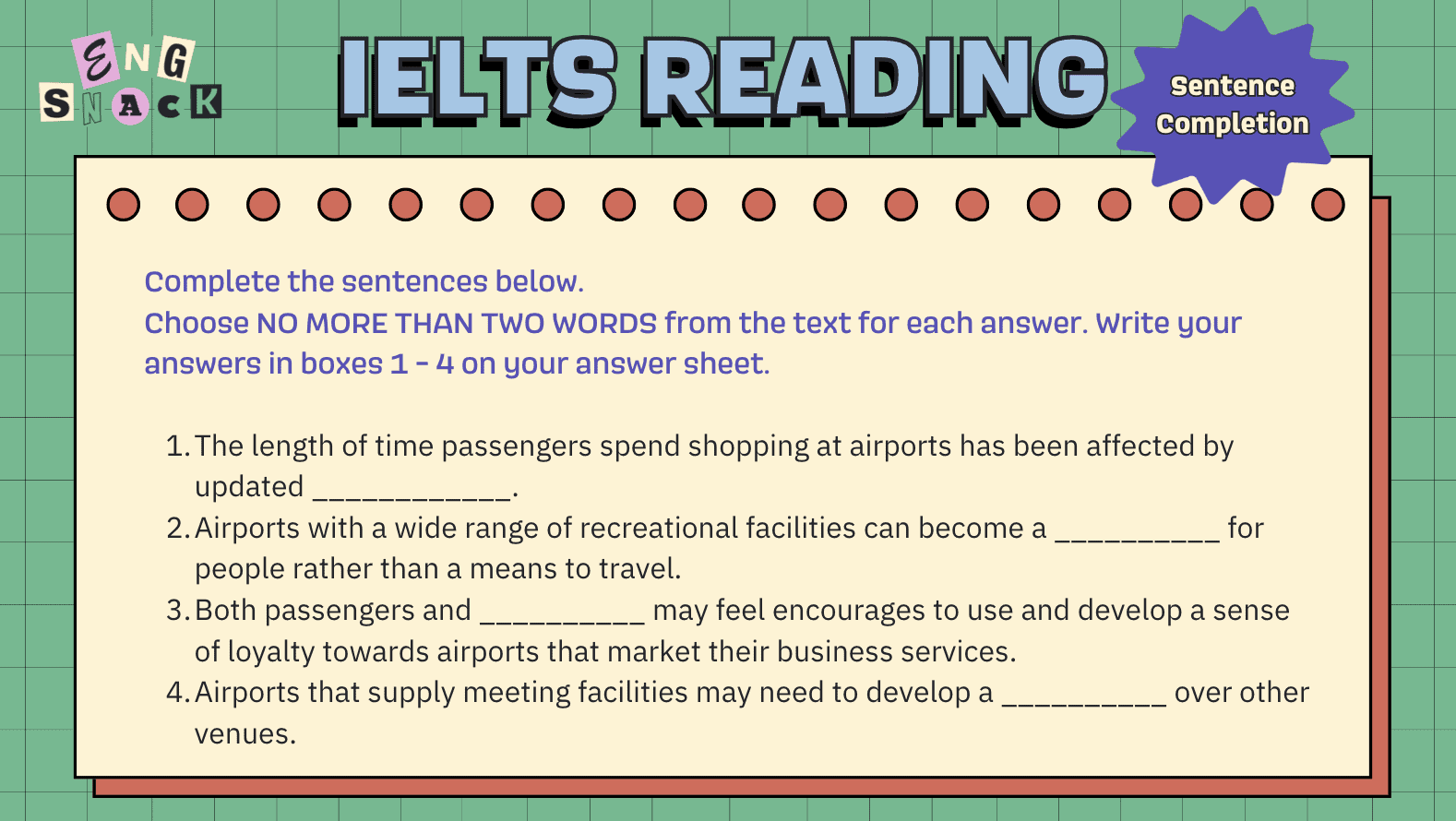 ข้อสอบ IELTS Reading 3